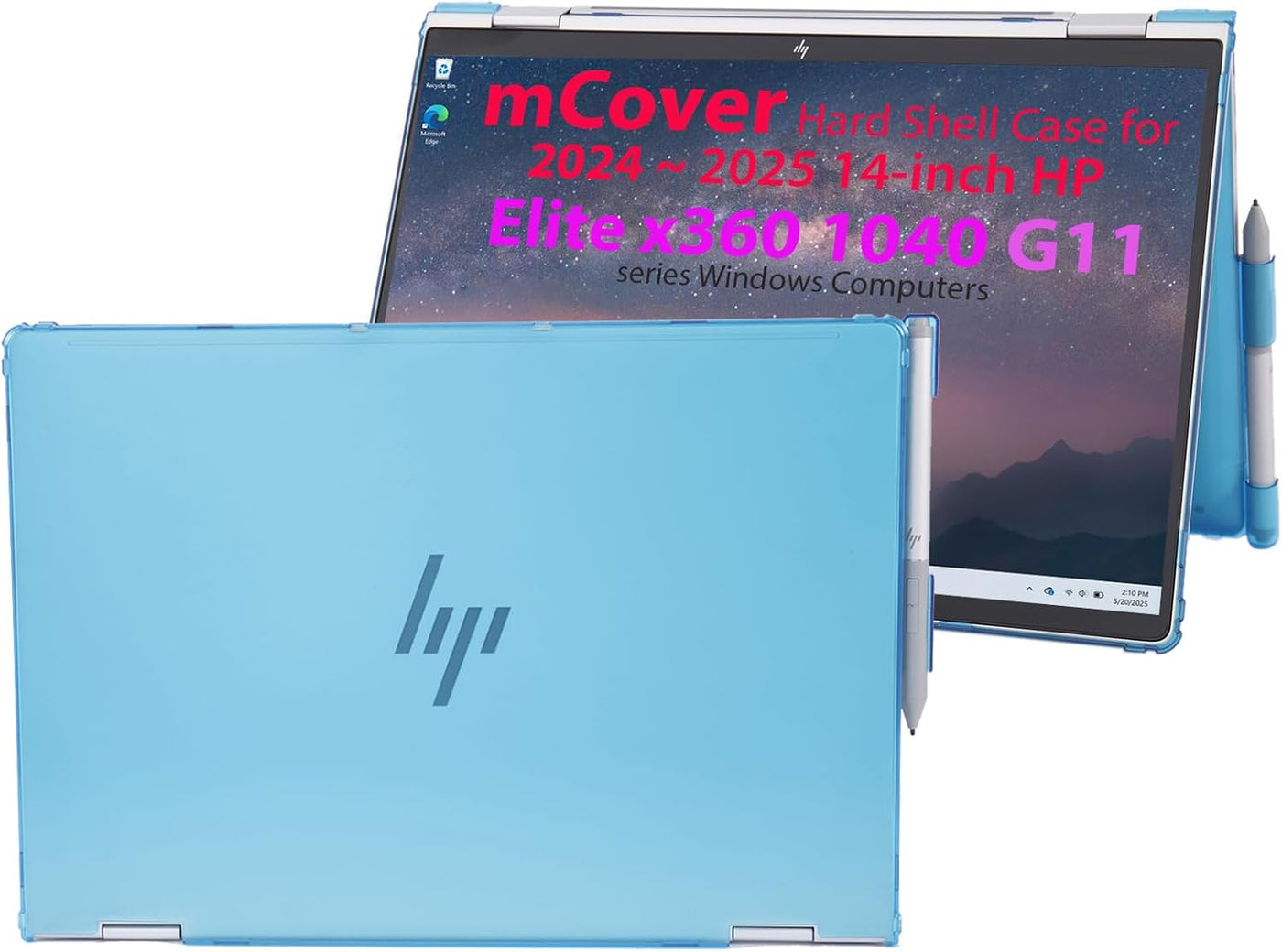 Funda mCover Solo Compatible con Laptop Windows HP Elite x360 1040...