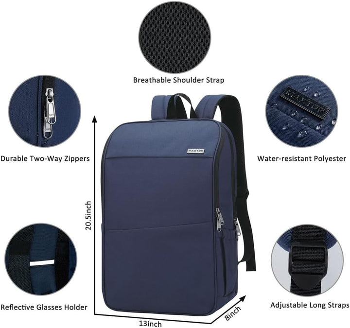 MAXTOP Mochila de viaje para computadora portátil, mochilas de nego...
