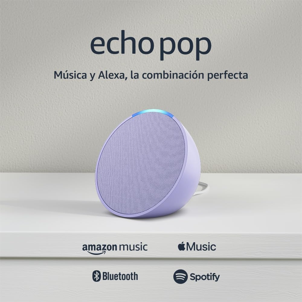 Alexa Echo Pop Color Púrpura Amazon C2h4r9