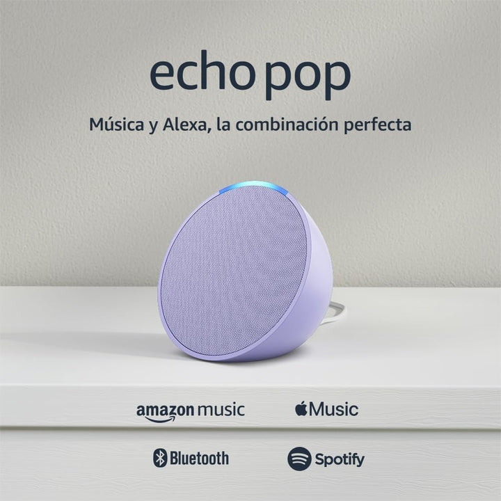 Alexa Echo Pop Color Púrpura Amazon C2h4r9