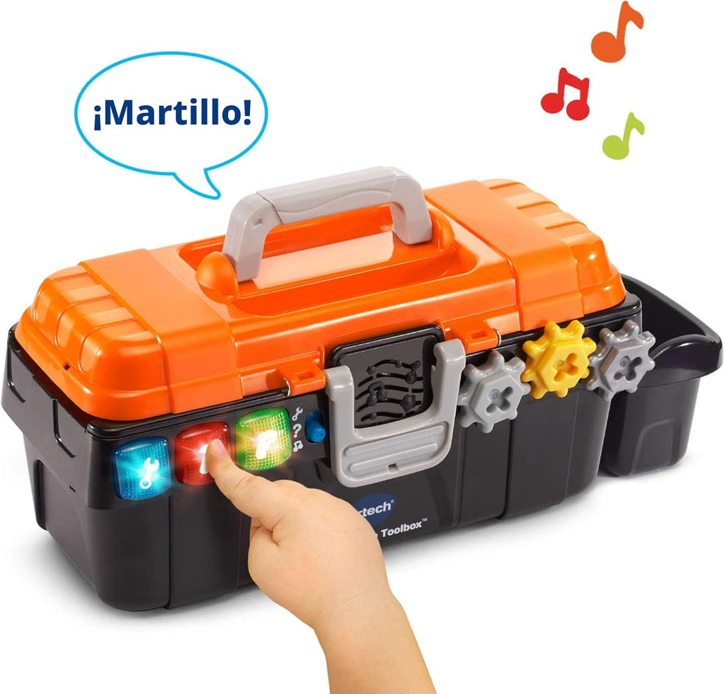 Caja de herramientas VTech Drill y Learn, Naranja