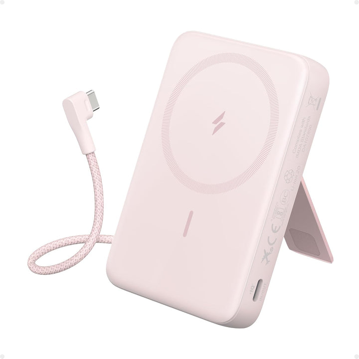 Anker Zolo - Banco de energía magnético, cargador portátil inalámbr...