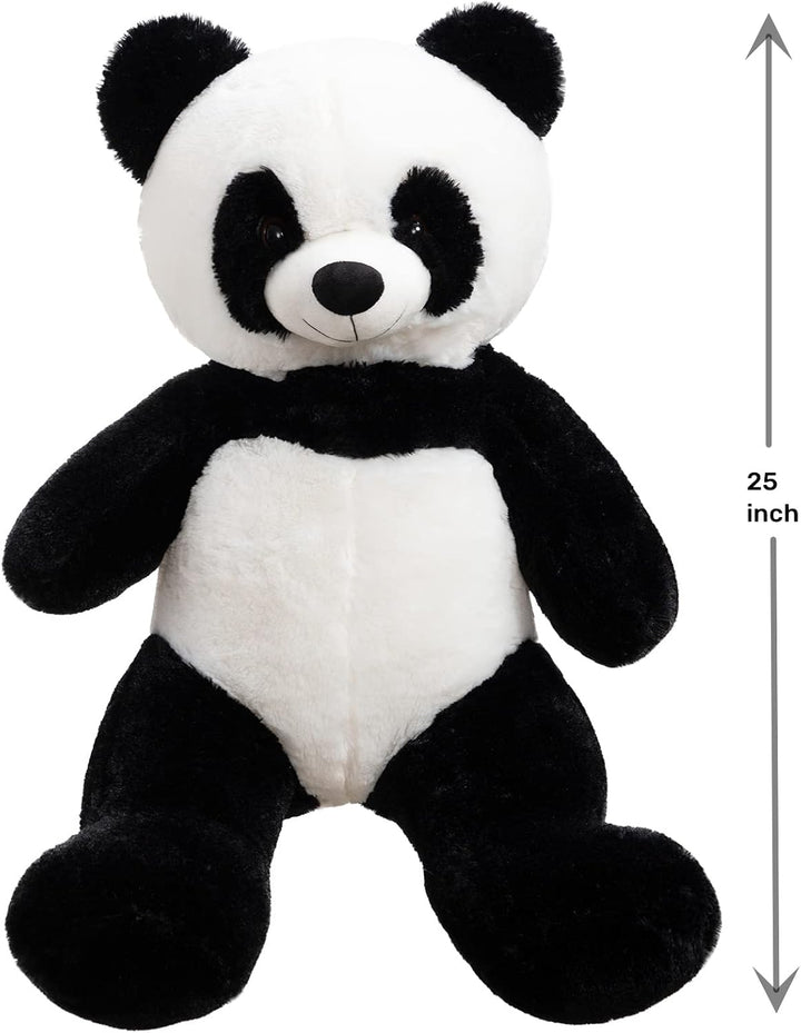 WENMOTDY Peluche de panda de peluche de oso dulce, regalos para niñ...