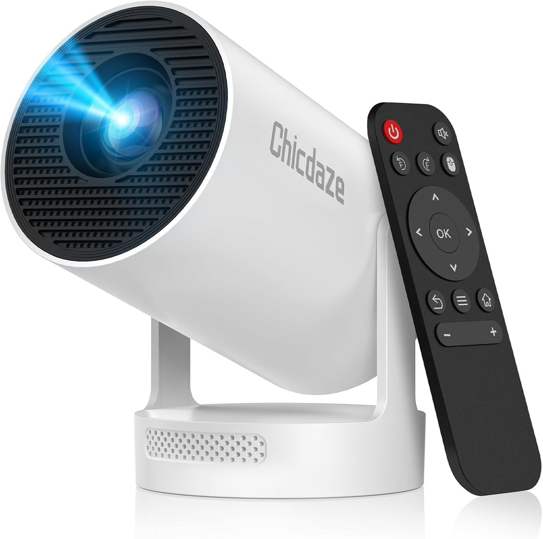 Mini Proyector con WiFi y Bluetooth, Proyector Portátil Inteligente...