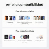EF ECOFLOW Banco de energía rápida de 20000 mAh, carga rápida máxim...