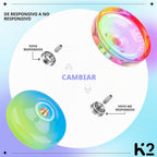 K2 Yoyo Crystal - Yoyo profesional sensible para niños principiantes