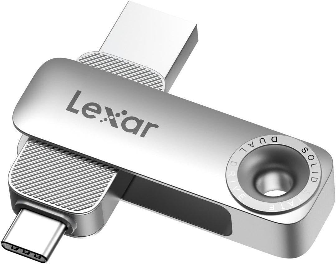Lexar Unidad dual de estado sólido D50E de 1 TB, unidad flash USB d...