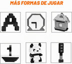 Lote de 1000 Piezas Bloques de Construcción, Juego Clásico de Bloques Básicos