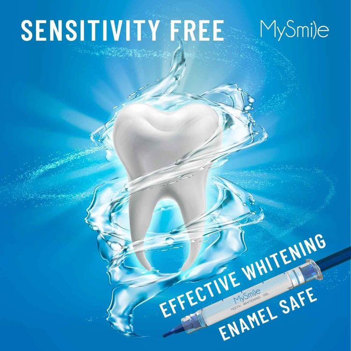 Kit de blanqueamiento de dientes MySmile con luz LED, blanqueador r...