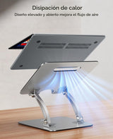 Nulaxy Soporte para portátil totalmente ajustable para escritorio,...