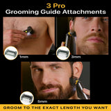 MicroTouch SOLO Titanium, Maquinilla Recargable para Barba y Cuerpo...