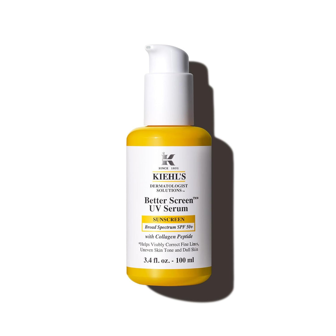 Kiehl's Better Screen - Suero UV SPF 50+, protector solar facia...