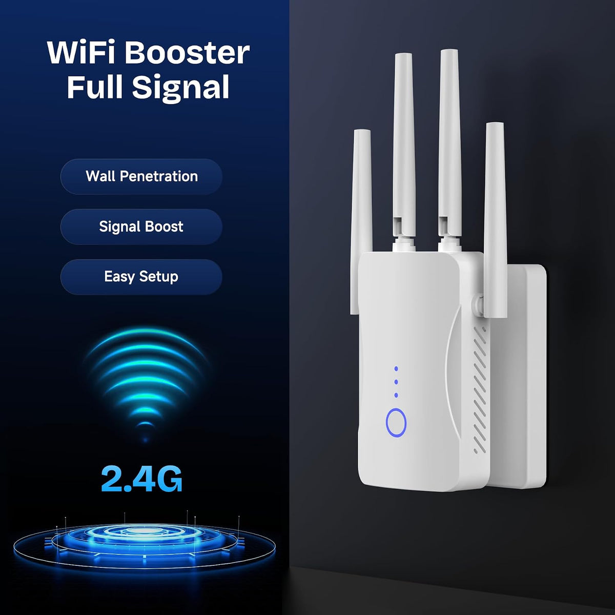 Nuevo extensor WiFi, amplificador WiFi 97E 300M 2026