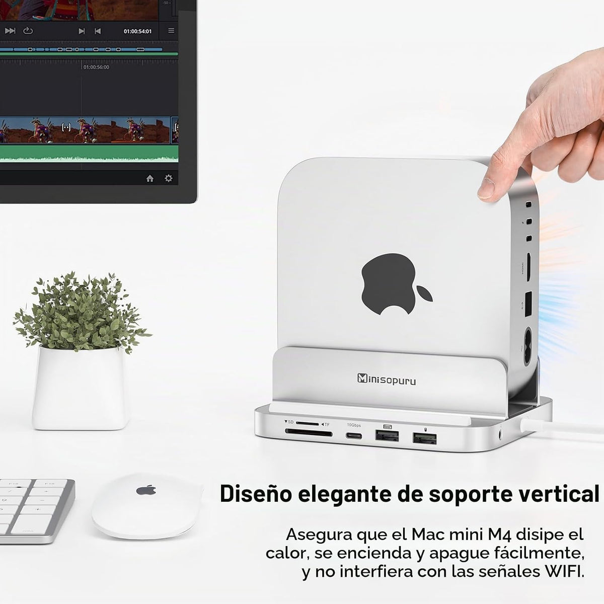 minisopuru, hub USB