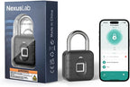 NexusLab Candado de huellas dactilares cerradura de