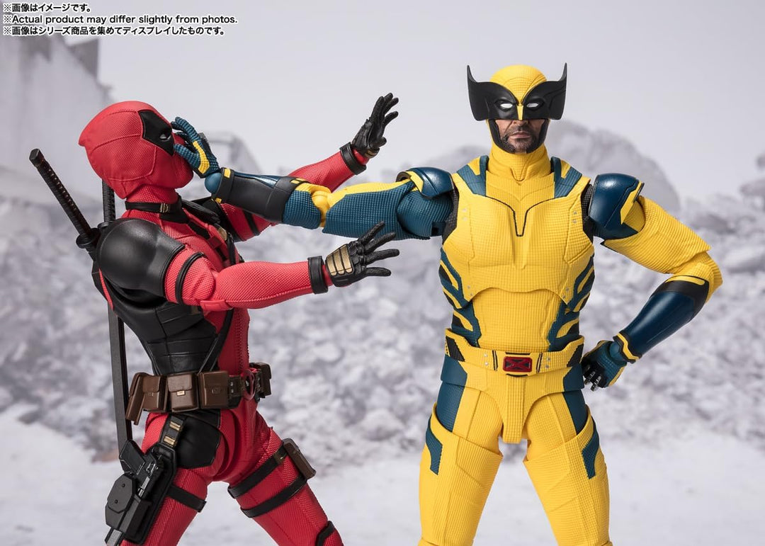 TAMASHII Nations - Deadpool &amp; Wolverine - Wolverine, Figura de...