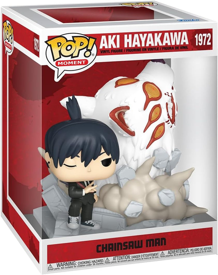 Funko Pop! Moment: Chainsaw Man - AKI Hayakawa - (Fox Devil) - Figu...