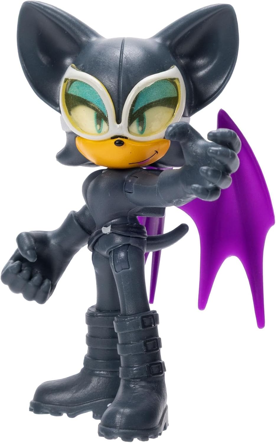 DC X Sonic - Figuras de acción coleccionables a escala de 2.5 pulgadas, nudillos, plateado, rojo, Dr. Eggman, con múltiples puntos de articulación para posar lleno de acción