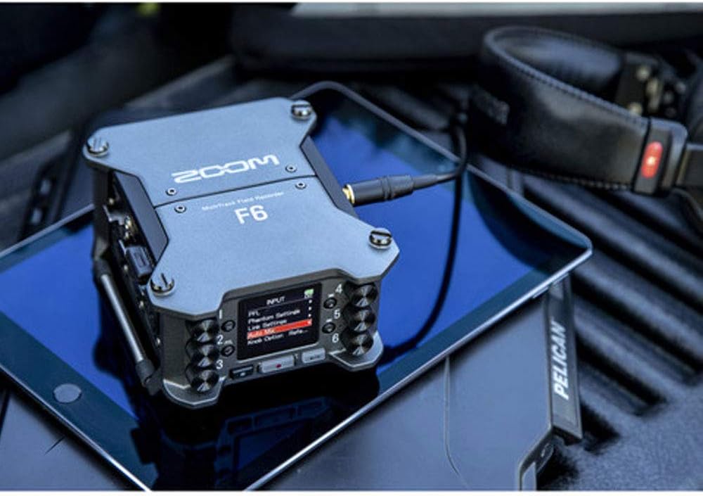 Zoom Grabadora de campo profesional F6 para cineastas y músicos