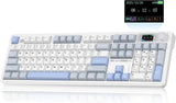 CORBOBO LINGBAO K108 Pro Teclado mecánico inalámbrico con pantalla...