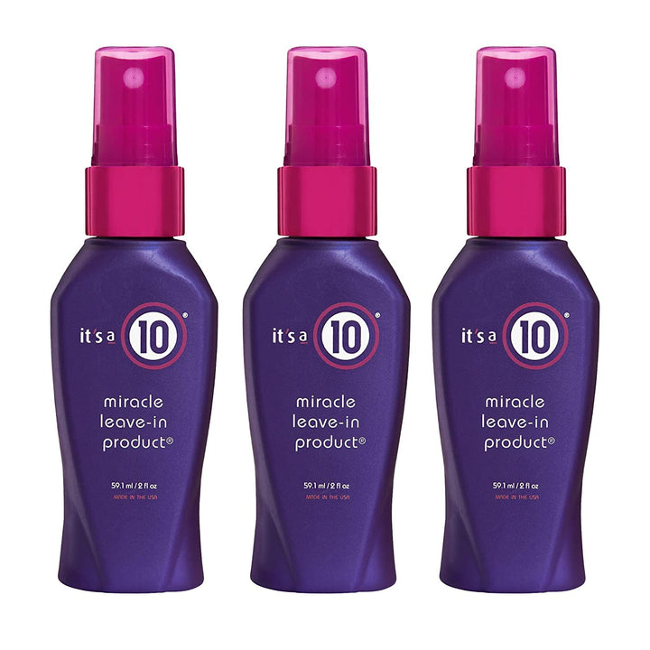 it's a 10 Haircare Miracle Leave-In producto, 2 onzas (paquete...