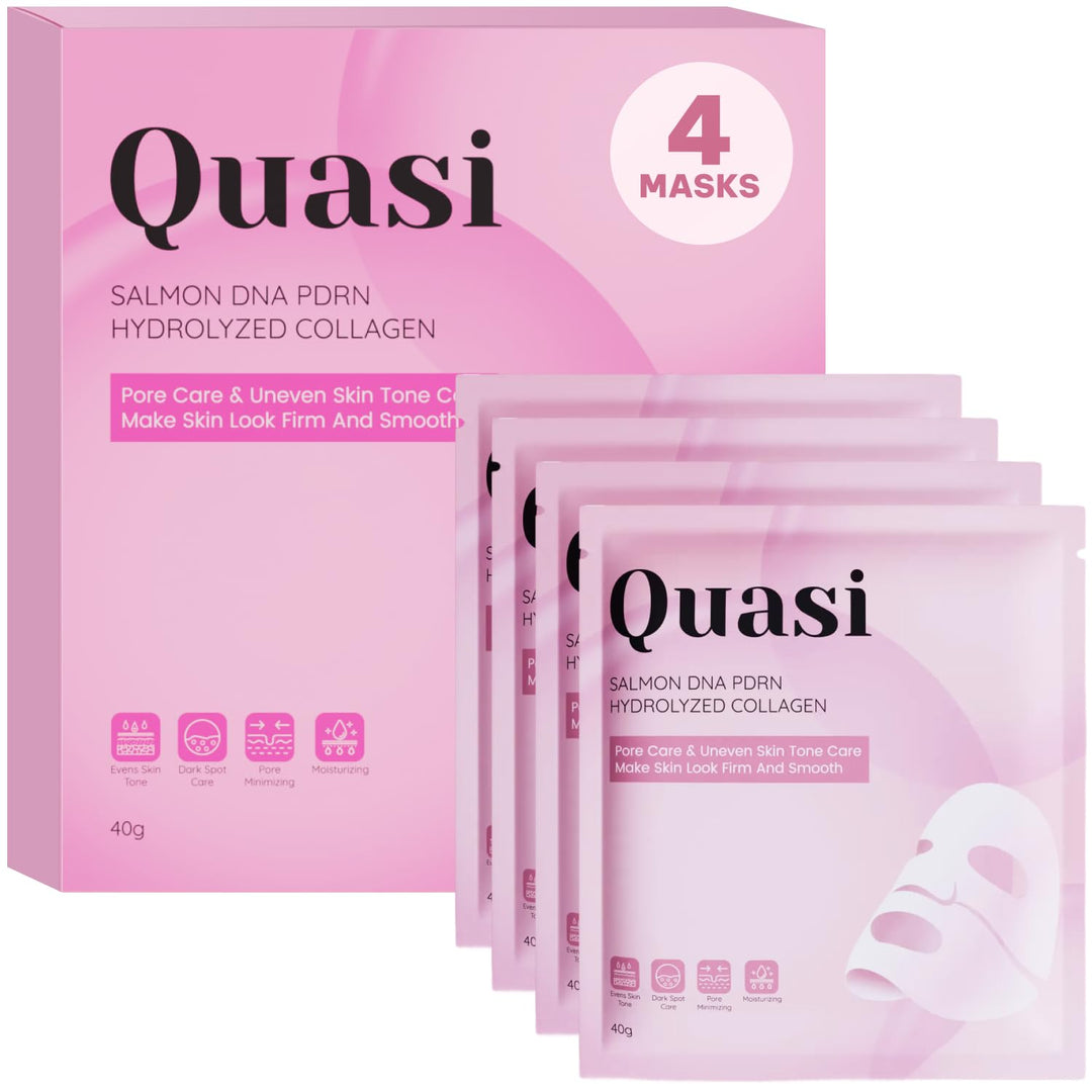 Quasi Salmon PDRN - Máscara facial de gel coreano para el cuidado d...