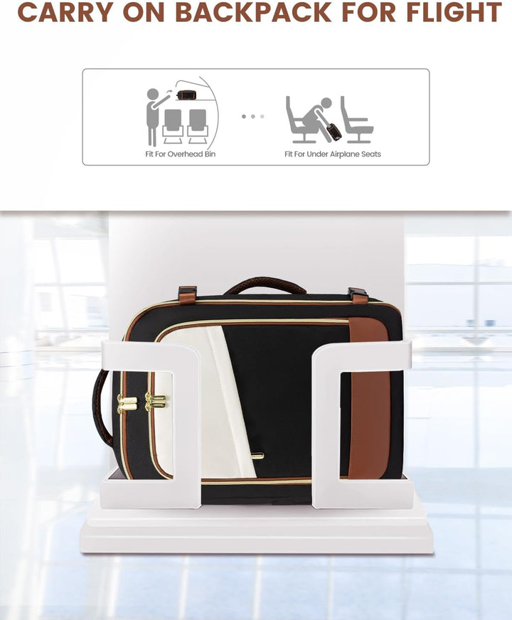 LOVEVOOK Mochila de viaje para mujer, mochila de transporte de 40 L...