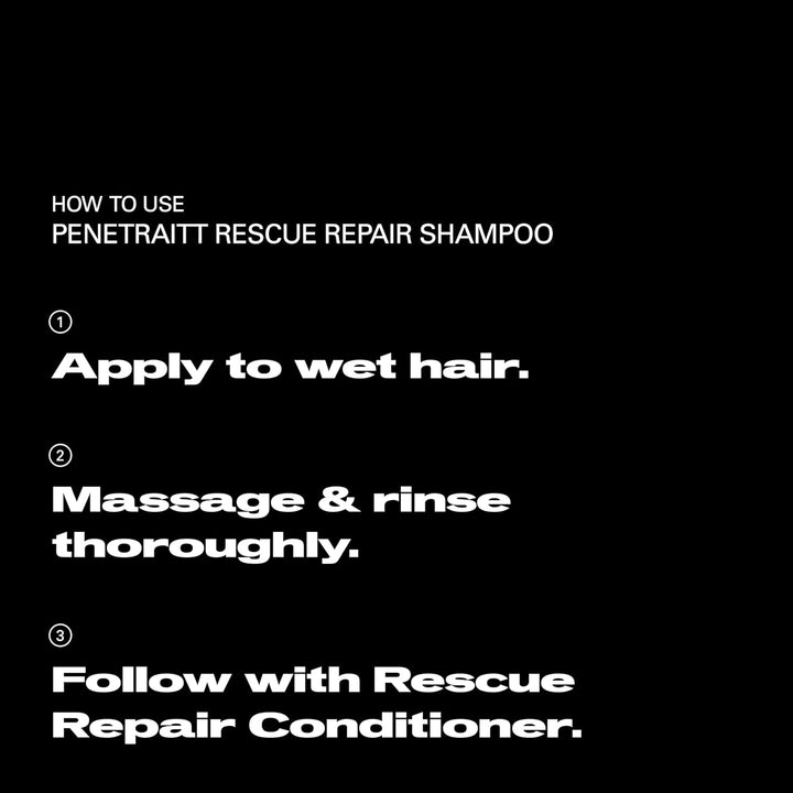 Sebastian Professional Penetraitt Rescue Repair Shampoo | Fortaleci...