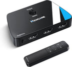 Interruptor HDMI 2.1 3 en 1 salida, 4K @120Hz 8K @60Hz 48Gbps Dolby ALLM