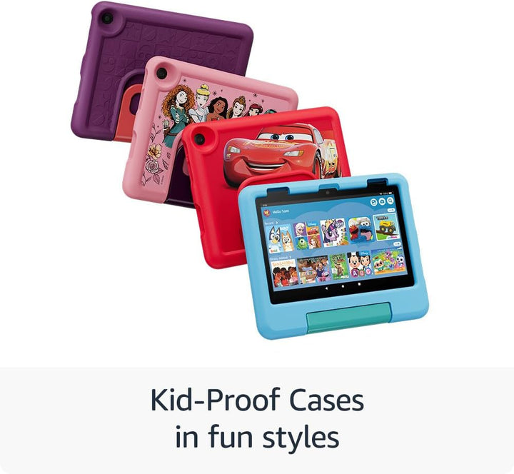 tablet infantil Amazon Fire HD 8, de 3 a 7 años | 4 GB de memoria ,...