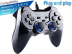 ZD-V control de juegos cableado con USB color negro para