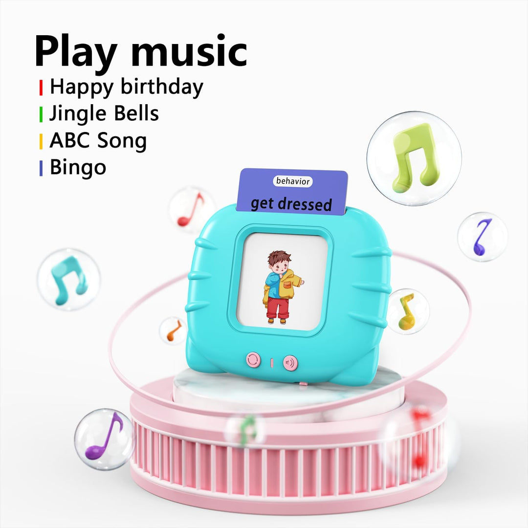 Lapare Tarjetas Didácticas Parlantes Juguetes para Niños Pequeños d...