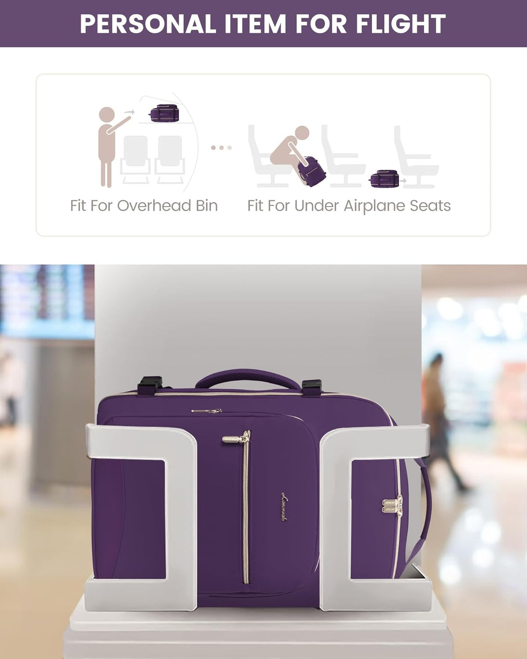 Mochila de viaje Lovevook, mochila de mano, mochila de viaje para a...