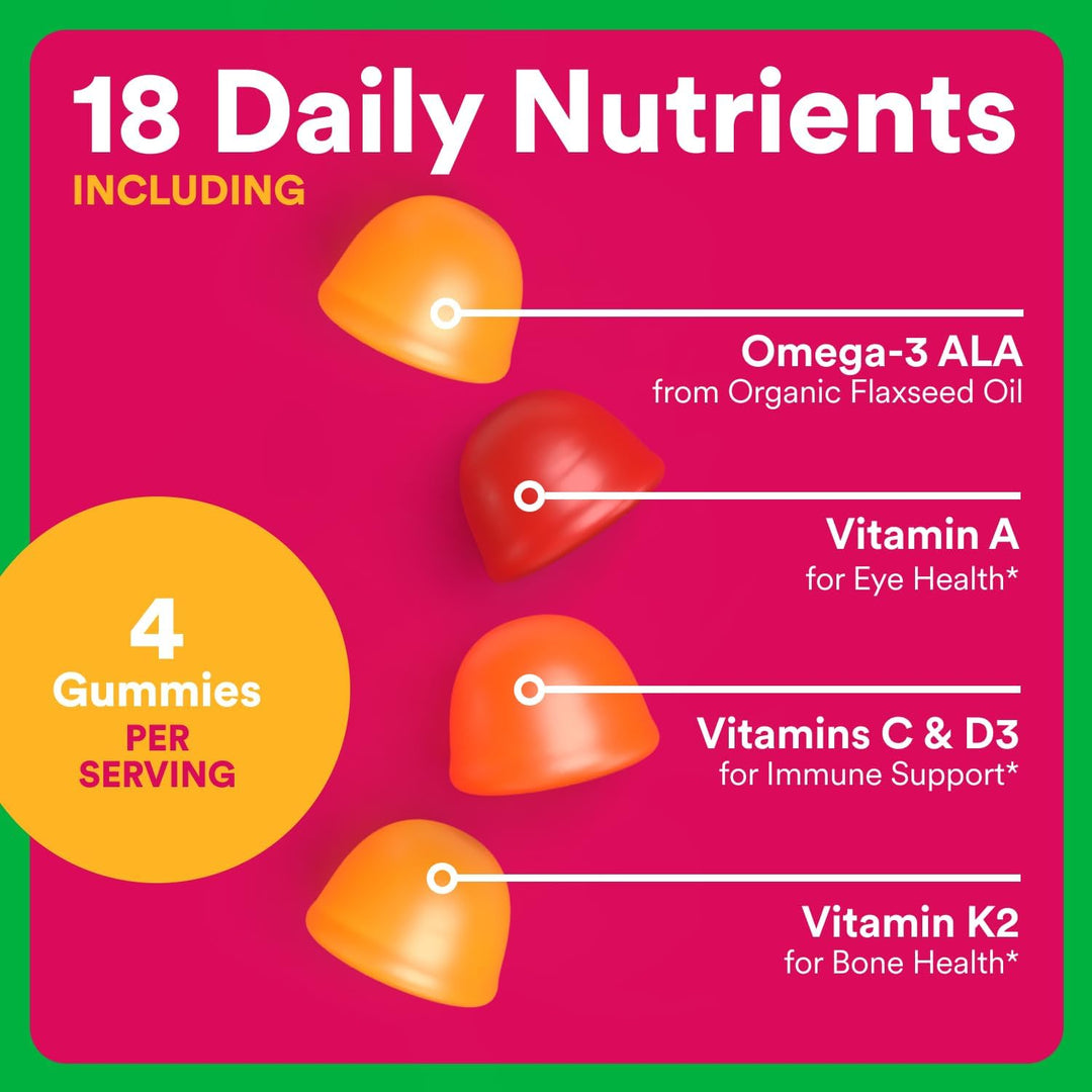 SmartyPants Gomitas multivitamínicas orgánicas para mujeres: biotin...