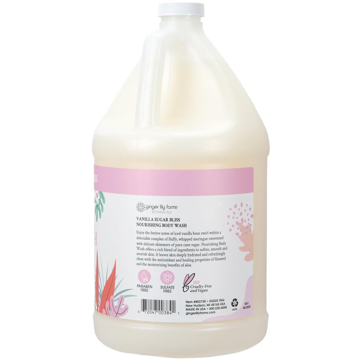 Ginger Lily Farms Botanicals - Jabón corporal nutritivo, 100% vegan...