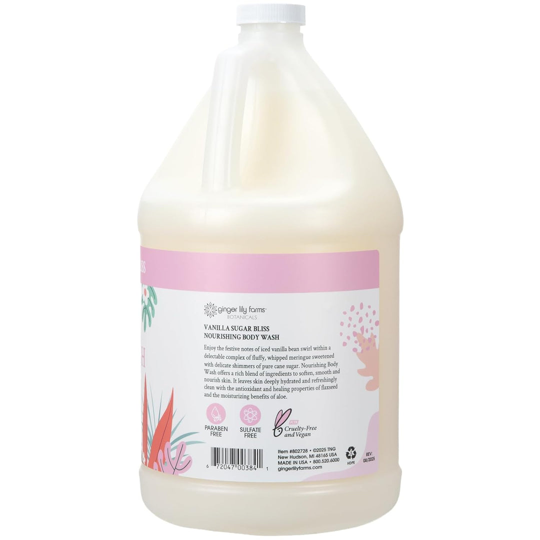 Ginger Lily Farms Botanicals - Jabón corporal nutritivo, 100% vegan...