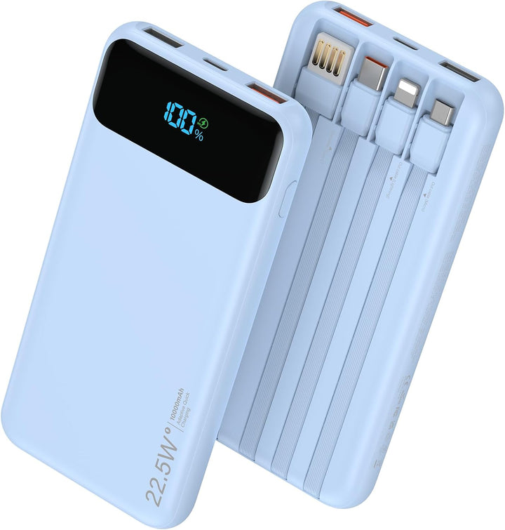 Cargador portátil, batería de carga rápida de 10000 mAh 22.5 W con...