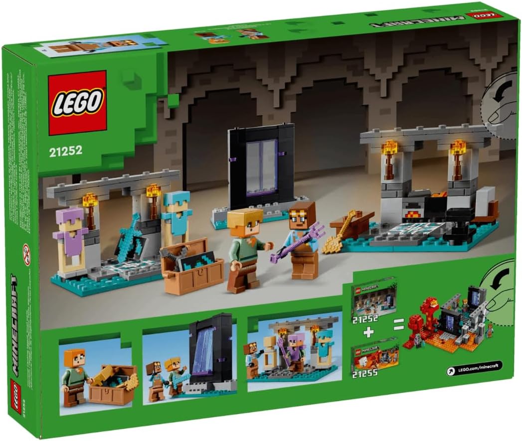 LEGO Minecraft - Juego de construcción de The Armory