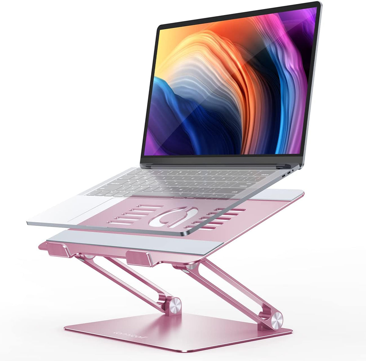 Lamicall - Soporte ajustable para laptop, soporte portátil plegable...