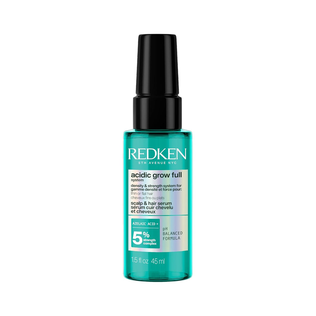 Redken Acidic Grow Full System - Suero para el cuero cabelludo y el...