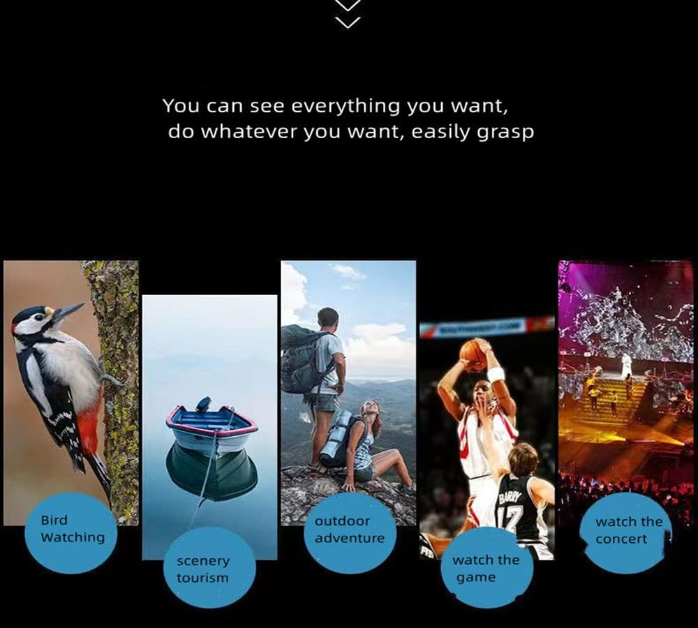 Telescopio óptico monocular de 2000 x 24 para adultos con