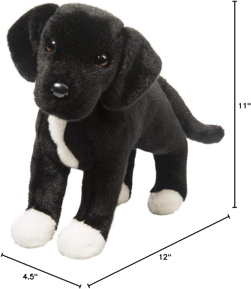 Douglas Twister Black Lab\/Pit Bull Mix - Animal de peluche | 16 pu...
