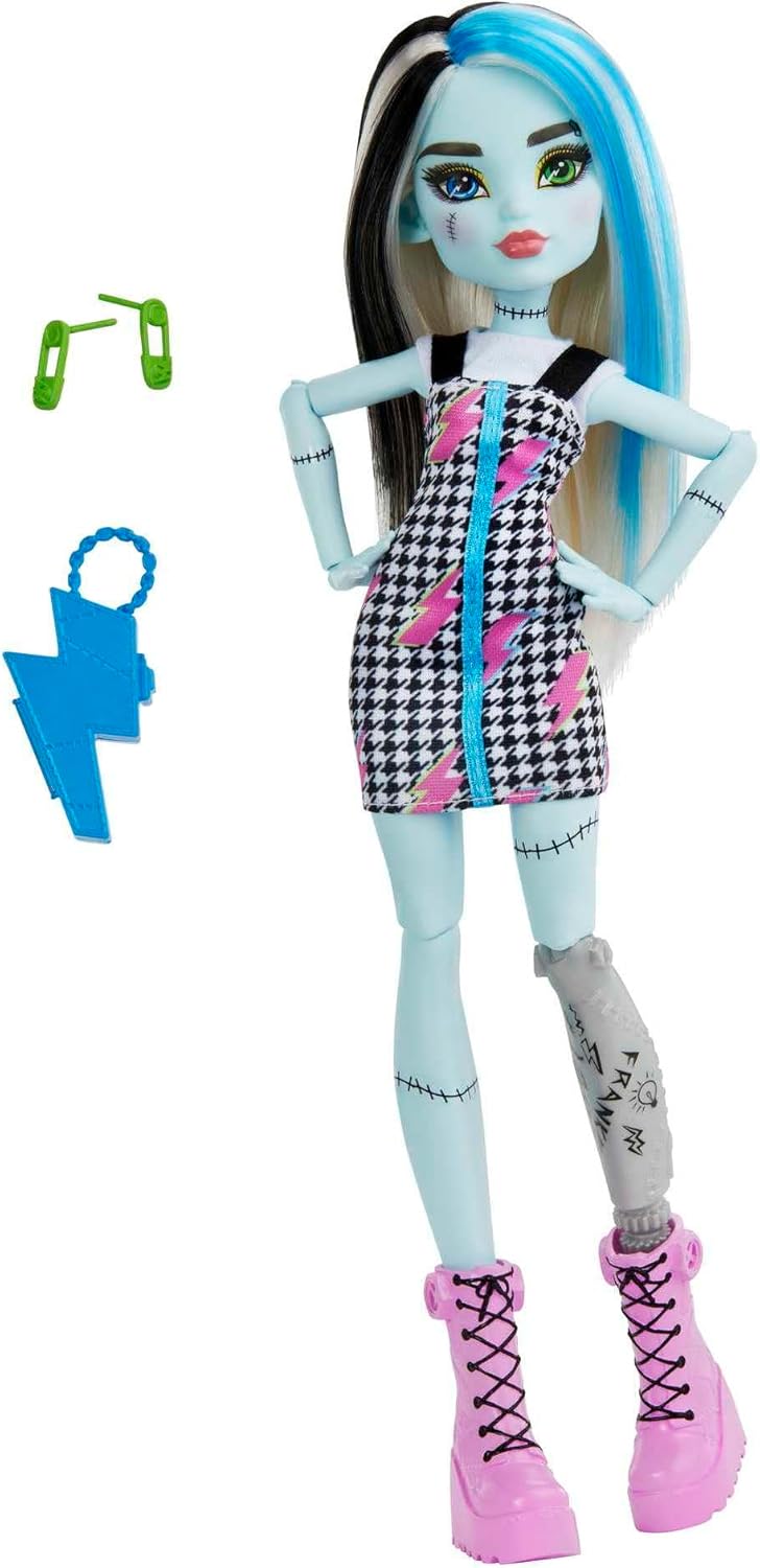 Monster High La muñeca Frankie cuenta con más de 10 articulaciones...
