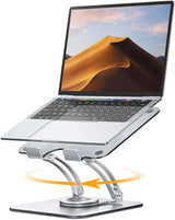 Nulaxy Soporte giratorio de 360 grados para computadora portátil, a...