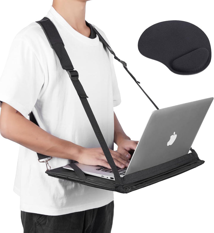 ALPHABET WONDERS Arnés para laptop \u2013 Soporte portátil para por...