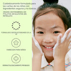 Evereden Kids Cloud Face Wash - Limpiador facial infantil para piel sensible