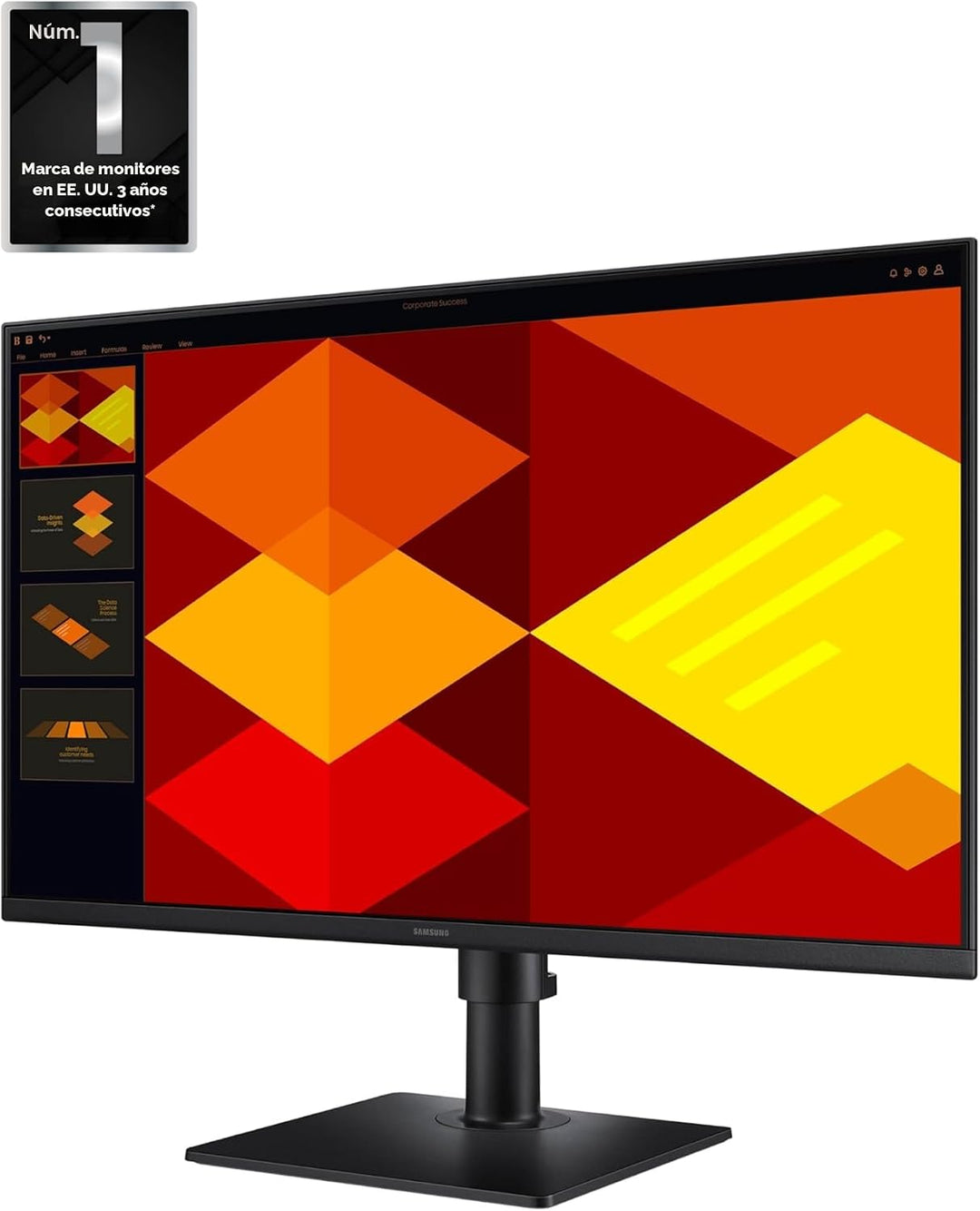 Samsung 27" (S40GD) Monitor de negocios sin bordes con panel IP...