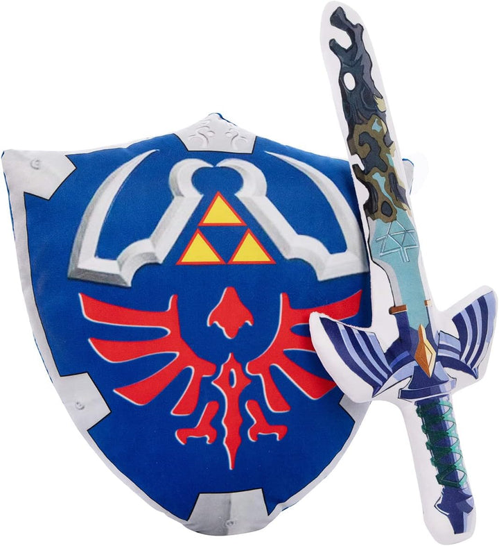 MARUKQW Cosplay Master Sword Hylian Shield Almohada Decorativa Suav...