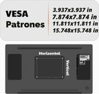 Soporte de pared para TV sin clavos, resistente para televisores de pantalla plana de 26 a 55 pulgadas, sin pernos, sin taladro, sin anclajes, fácil de instalar con todos los accesorios incluidos