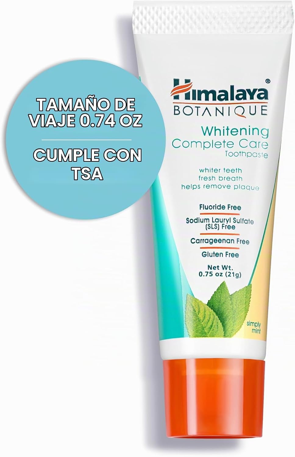 Himalaya Botanique Pasta de dientes blanqueadora de cuidado complet...